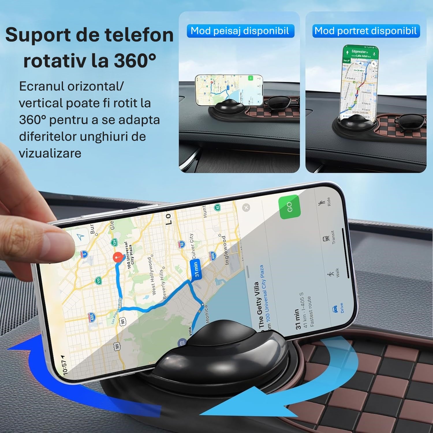 Suport Auto Multifuncțional Antiderapant